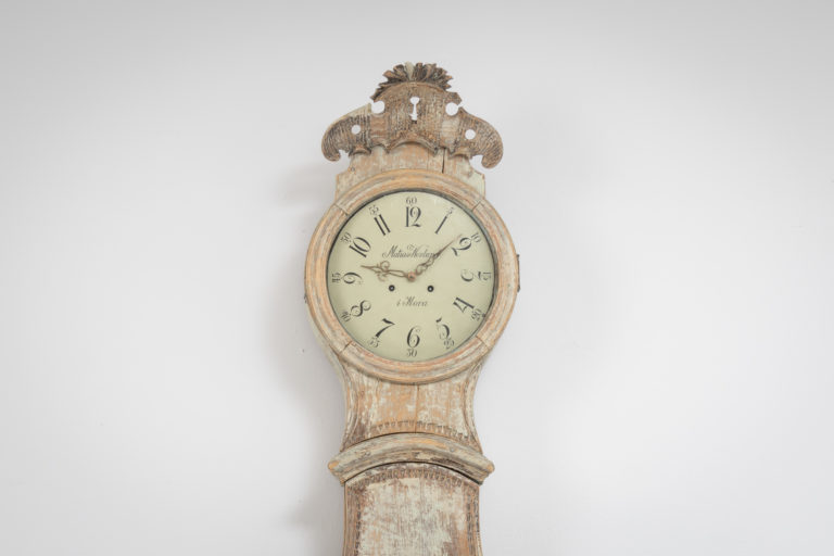 Rococo Long Case Clock from Northern Sweden