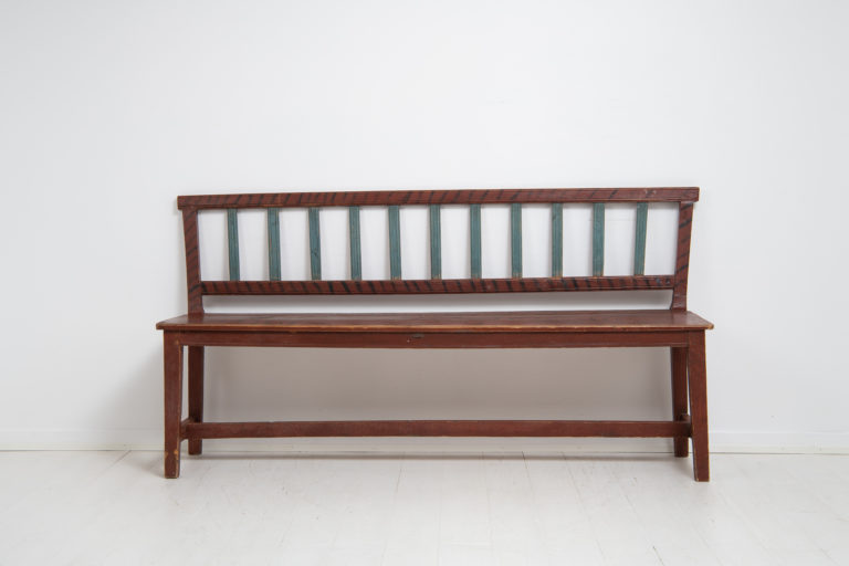 Gustavian Country Sofa or Bench from the 19th Century