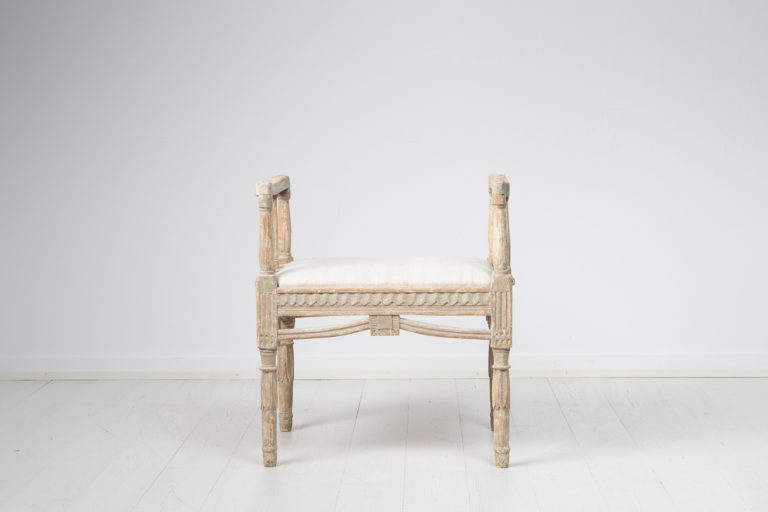 Late Gustavian Tabouret or Footstool