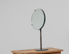 Art Deco table mirror from the 1930s from Sweden. The mirror is clean and simple with a timeless and classic design that fits every style