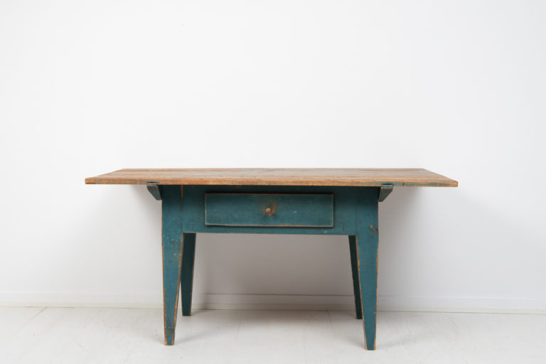 Large Rustic Work Table from Northern Sweden