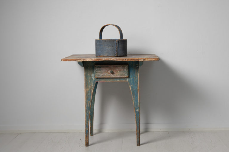 Charming Folk Art Table from Northern Sweden