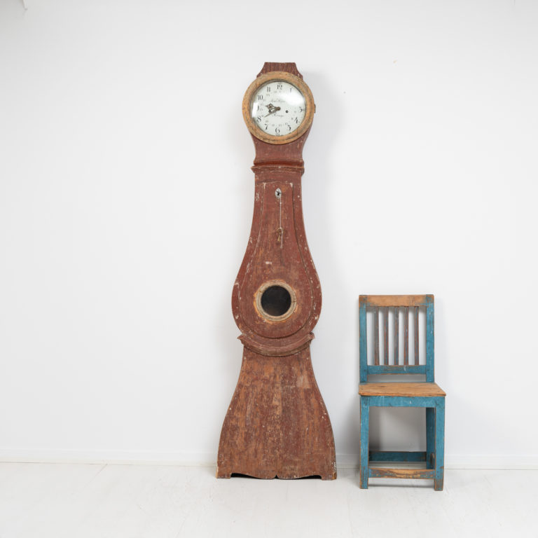 Classic Rococo Longcase Clock from Sweden