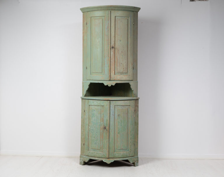 Swedish Country Corner Cabinet