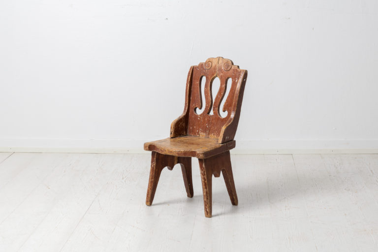Unusual Antique Children's Chair