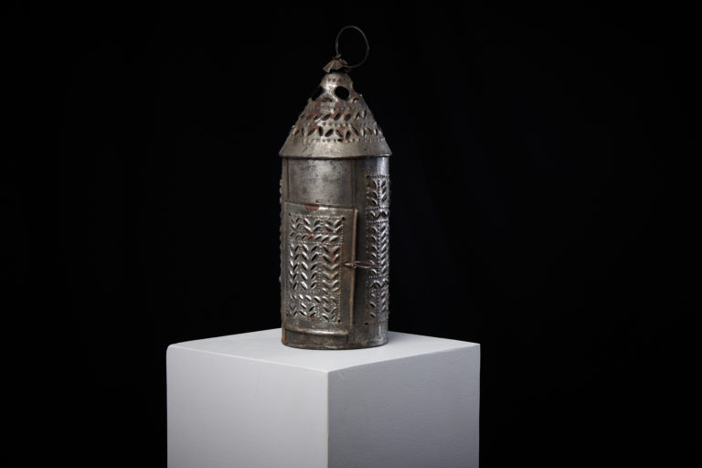 Unusual Iron Lantern from Sweden