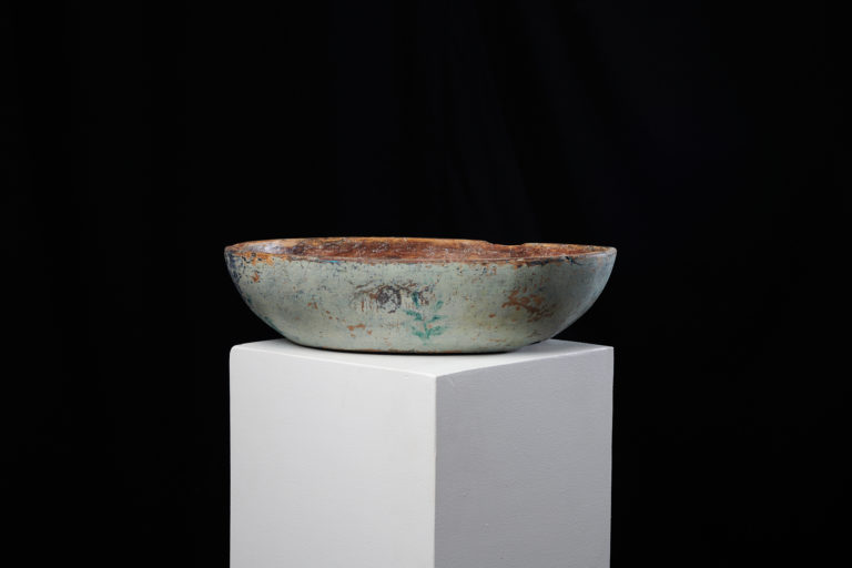 Painted Folk Art Bowl