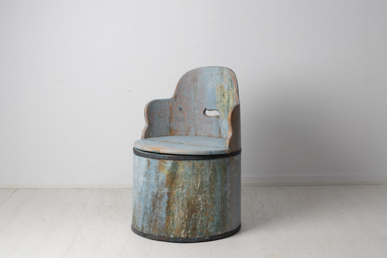 Antique Swedish Stump Chair