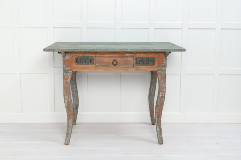 Antique Swedish Handmade Table
