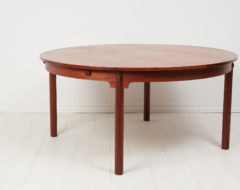 Börge Mogensen dining table ”Øresund" by Karl Andersson & Söner in Sweden. The table Öresund or Øresund is a large round dining table