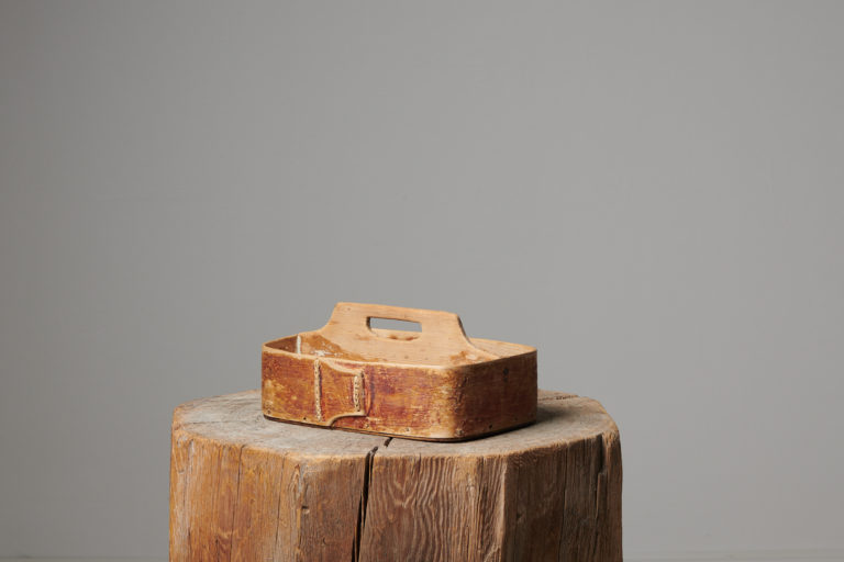 Antique Folk Art Basket