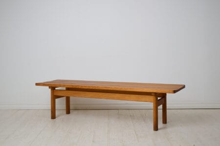Scandinavian modern Bench "Asserbo" by Børge Mogensen. Made by Karl Andersson & Söner in Sweden around 1970.