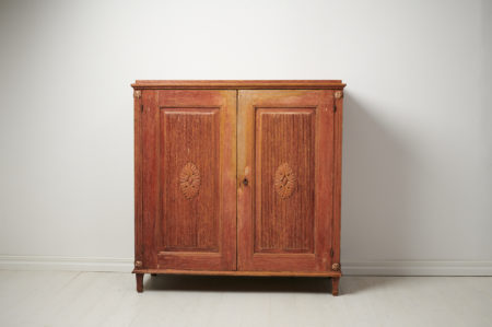 Rare antique gustavian sideboard from Sweden made with all the classic gustavian features including some very special details