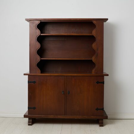 Swedish modern cabinet by Åby Möbelfabrik around the 1940s. Sport cabin furniture (Sportstugemöbel) by Otto Dahlin