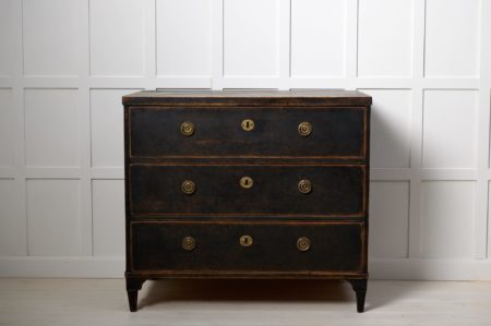 Antique Chest in Gustavian Style from Sweden